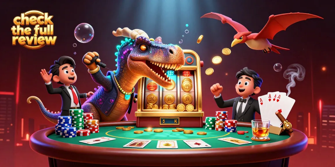 Check the full review of dynamic gaming with a pachycephalosaurus hitting a jackpot!