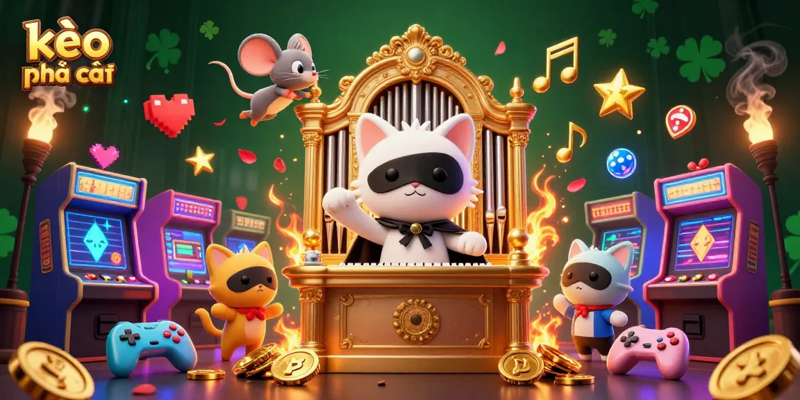Engage with the kèo nhà cái by navigating a vibrant casino scene filled with captivating characters and game elements.